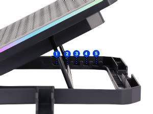 ZEBRONICS NC6500D Laptop Cooling Pad with Support up to 17 inch (43.18 ...