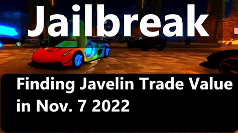 Javelin Value Jailbreak at Rachel Vance blog