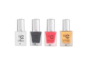 Buy Million Colors Premium Matte Nail Lacquer (101, 143, 144, g3) 10ml ...