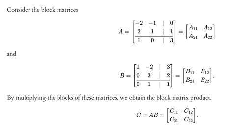 Image result for Block Matrices Explained