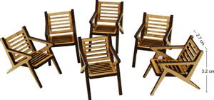 R D MODELS Chairs - (Scale 1:25) Model Building Kit Price in India ...