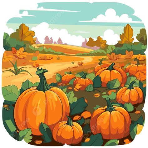 Free Pumpkin Patch PNG, Vector, PSD, and Clipart With Transparent ...
