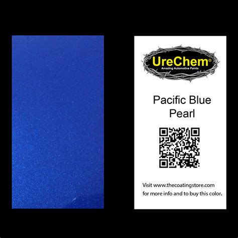 Pacific Blue Pearl Basecoat Clearcoat Auto Paint Kit Options ...