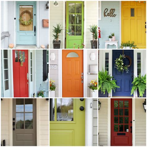 27 Best Front Door Paint Color Ideas | Painted front doors, Exterior ...