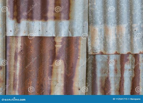 Zinc rust stock image. Image of dirty, pattern, wall - 112541715