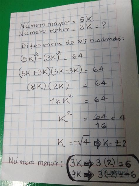 DOS NUMEROS SON ENTRE SI COMO 5 ES A 3 SI LA DIFERENCIA DE SUS ...