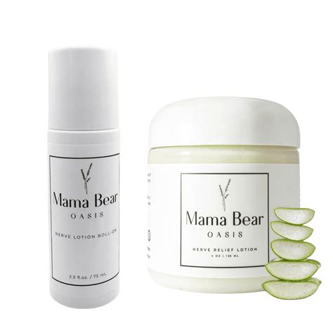 Mama Bear Oasis Lotion & Roll On Nerve Support (2pcs） - Walmart.com