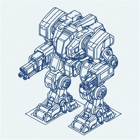 Robot Line Art 的图像结果