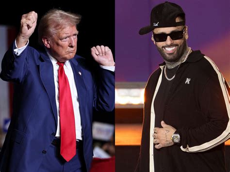 Donald Trump confunde a Nicky Jam con una mujer y dice que