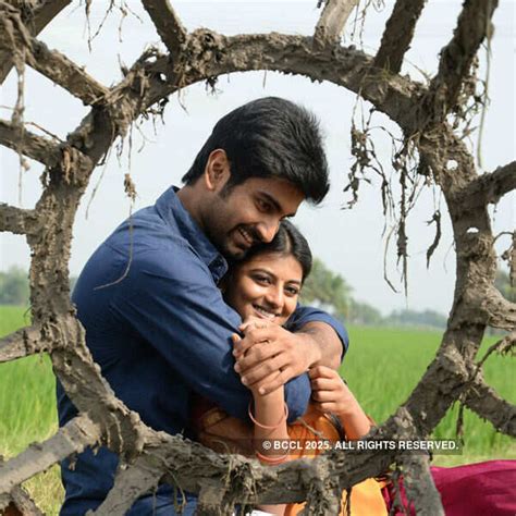 Atharvaa in a still from the Tamil movie Chandi Veeran