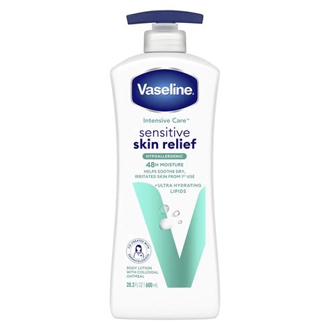 Vaseline Intensive Care Sensitive Skin Relief Body Lotion - Shop Body ...