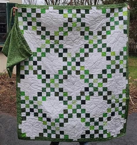 Image result for Irish Chain Quilt Pattern