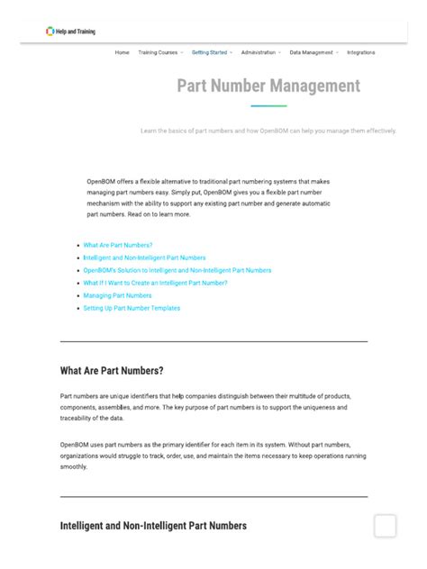 Image result for Part Number Meaning