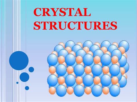 Image result for Crystal Structures