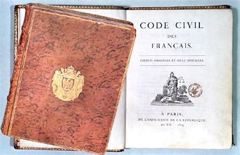 Image result for Code Civil Histoire
