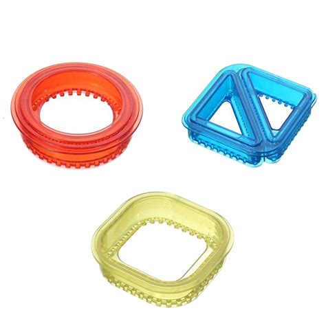 Bento Box Sandwich Cutter And Sealer With 4 Heart 1 Square Shapes ...