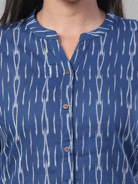 Navy Blue Kurtis