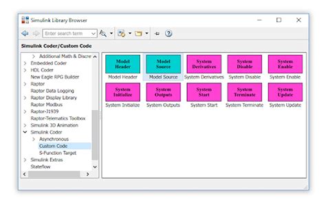 Image result for Custom Code Simulink