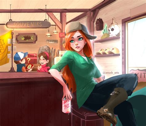 Dipper Pines :: Mabel Pines :: Wendy Corduroy :: GF Арт (GF art) :: GF ...