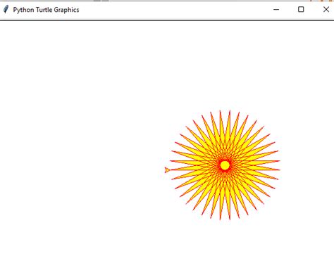Repl.it Python Turtle 的图像结果