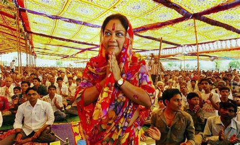Vasundhara Raje sees red over question on Iranian carpets - India Today