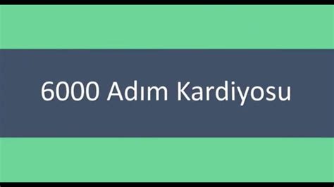 6000 adım kaç kalori