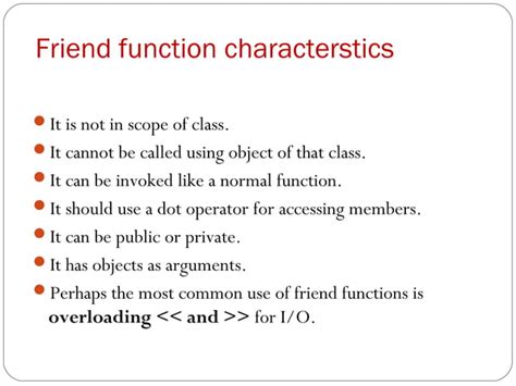 Image result for Friend function Examples