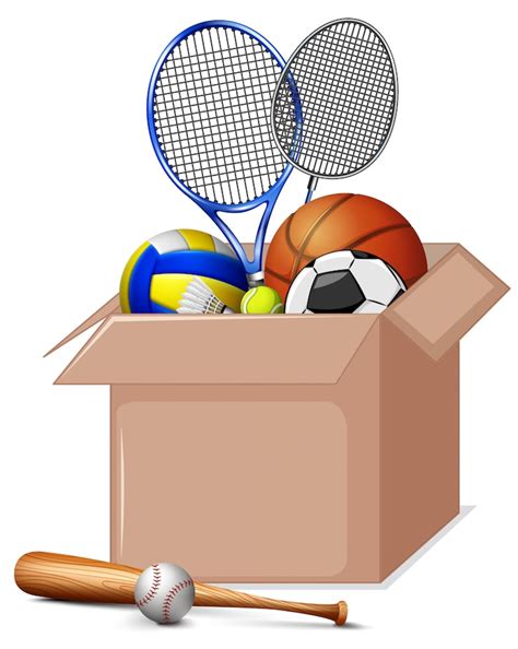 Sports equipment cartoon Images - Free Download on Freepik