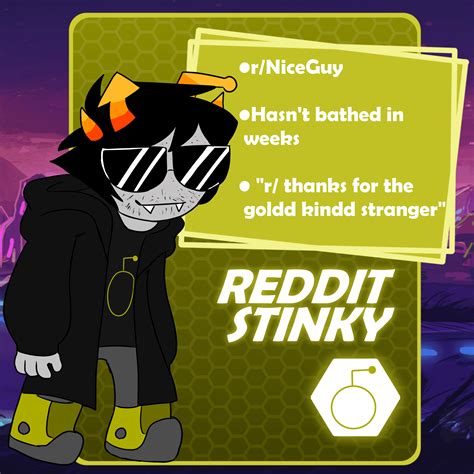 Reddit Stinky (redesign and new typing quirk based off of ideas from ...