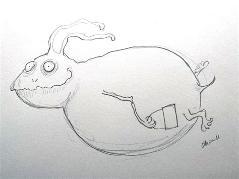 Alien Pencil Art 的图像结果