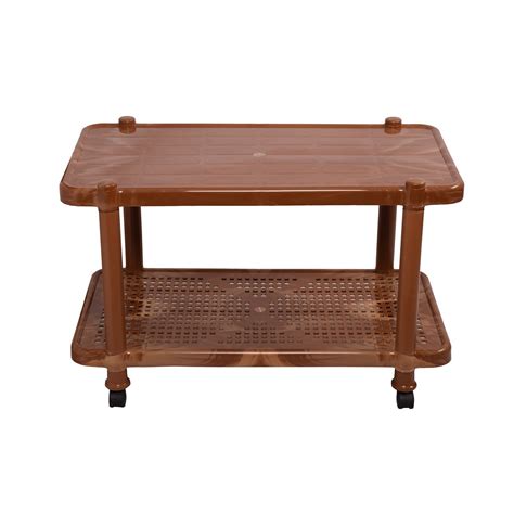 Cello Oscar Four Seat center Table (Sandalwood Brown) : Amazon.in: Home ...
