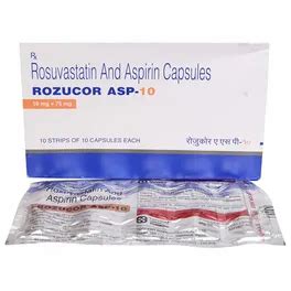 Rozucor ASP-10 Capsule | Uses, Side Effects, Price | Apollo Pharmacy