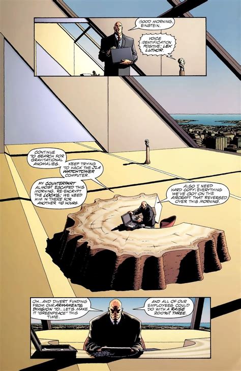 [Comic Excerpt] "Open the window, Luthor." [JLA: Earth 2 (1999)] : r ...