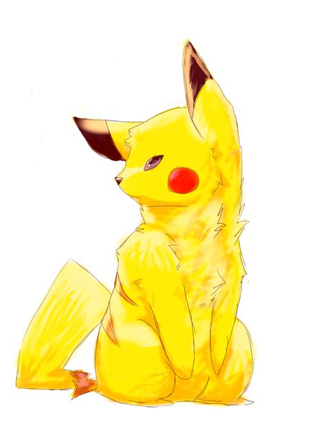 Арты аниме милые пикачу (46 фото)