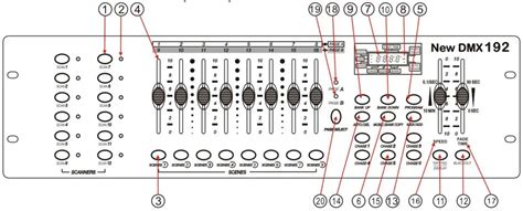 Image result for Computer Lamp Table Controller DMX512 Manual