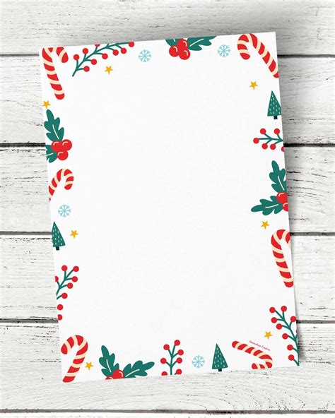 Printable Christmas Border Clipart | FREE Printable HQ