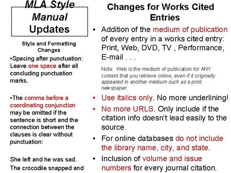 Image result for MLA Style Manual Tutorial