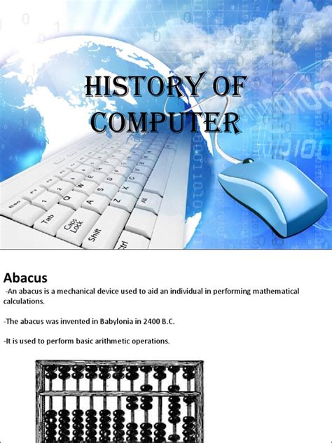 Introduction History of Computer 的图像结果