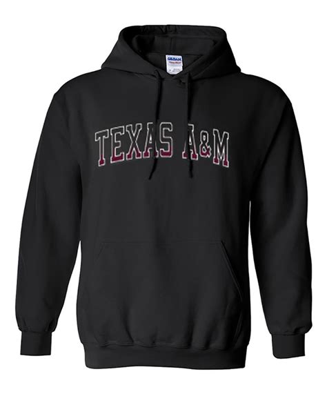 Texas A&M Ombre Fade Hoodie - Black - The Warehouse at C.C. Creations