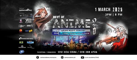 BEST OF ANIME 2.0, Petaling Jaya Performing Arts Centre - PJPAC, 1 ...