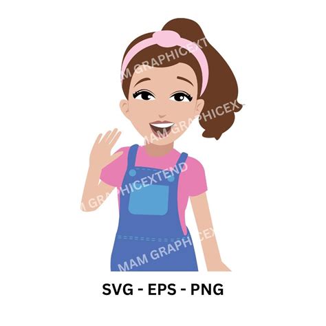 Miss Rachel Vector Clipart SVG EPS PNG , High Quality Miss Rachel ...