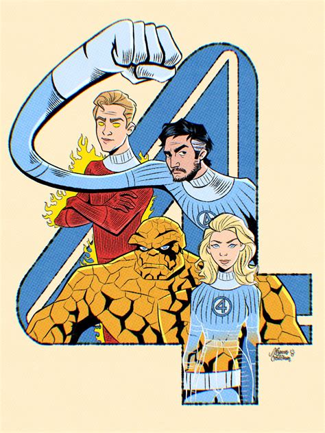 Fantastic Four - artist Marcos Filêmon @/kinhoF_1994 on Twitter in 2024 ...