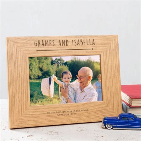 Personalised Grandad Photo Frame - Best Grandad Birthday Gifts From ...