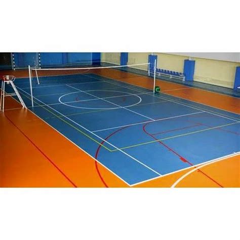 Badminton Court Flooring - Indoor Badminton Court Service Provider from ...