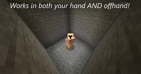 Image result for Offhand Torchlight Minecraft