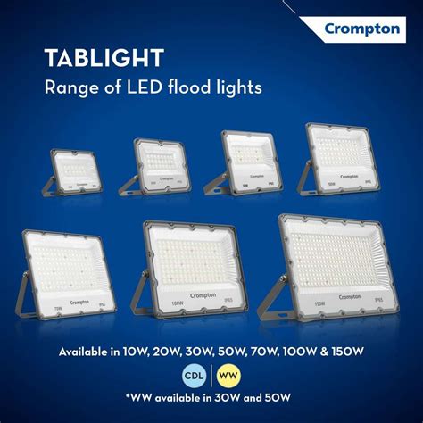 Crompton LDFLTAB100CDL Flood Light Outdoor Lamp Price in India - Buy ...