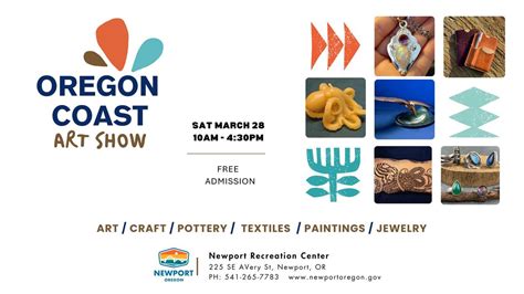 Oregon Coast Spring Art Show - FREE EVENT, 225 SE Avery St, Newport, OR ...