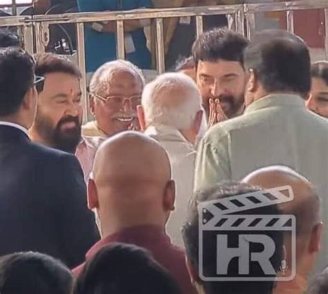 Actor Mammootty's stoic pose in front of PM Modi goes viral - KERALA ...