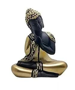Buy Handcrafted Resin Buddha Sculpture for Spiritual Décor Tabletop ...
