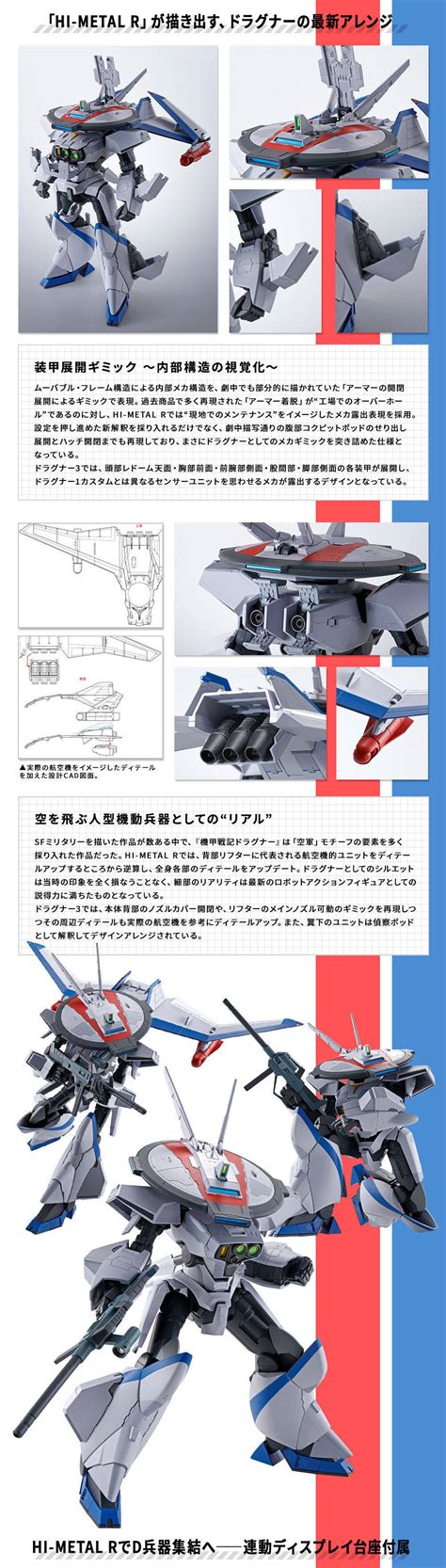 万代收藏部HI-METAL R《机甲战记龙骑》龙骑3号机今年11月上市！售价17,600日元 | 机核 GCORES